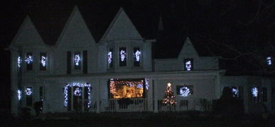 Outside of the House in Niagara Falls Decorated for Christmas, 2012.jpg