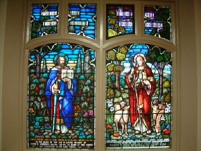 St. Alphonsus Church, Stain Glass window.jpg